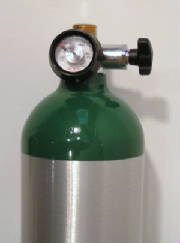 Aviation Oxygen Cylinder with CGA-540 Valve