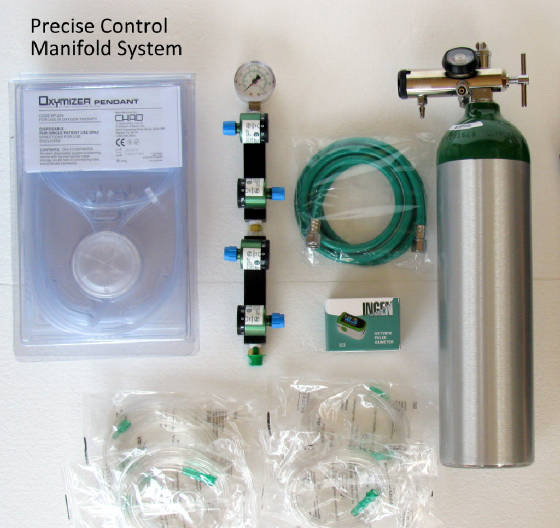 Oxygen shop manifold system